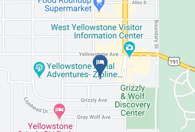 Gallatin - Kelly Inn West Yellowstone Maps
