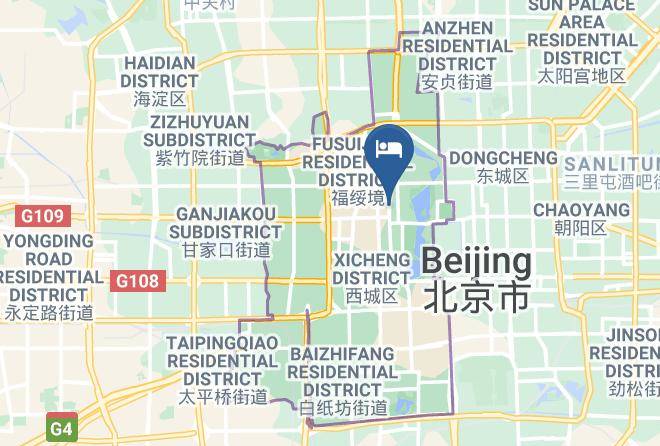 Xicheng District - Kelly's Courtyard Hotel Maps