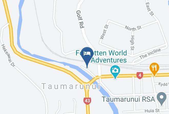 Ruapehu - Kelly's Riverside Motel Maps