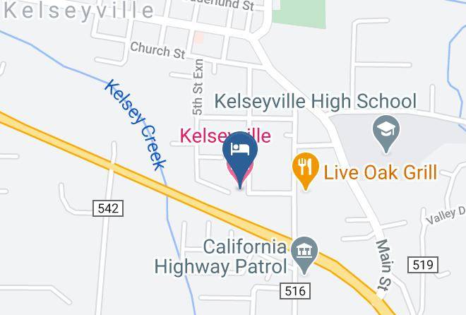 Lake - Kelseyville Motel Maps
