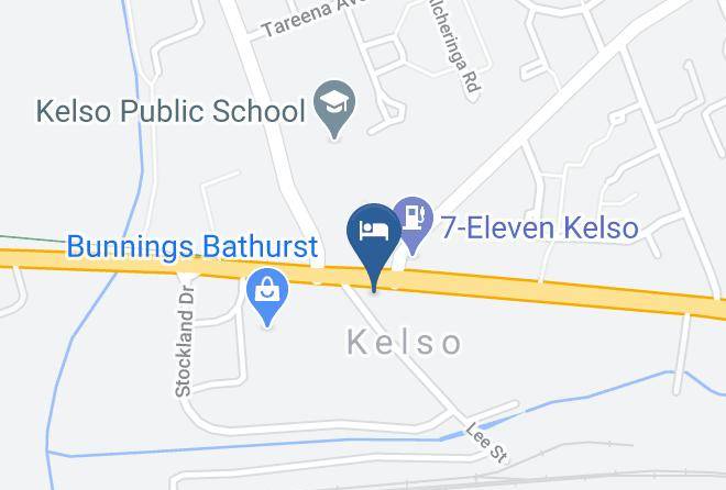 Bathurst Regional - Kelso Hotel Maps