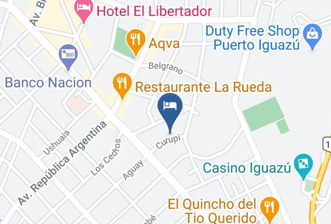 Puerto Esperanza - Kelta Hotel Iguazu Maps