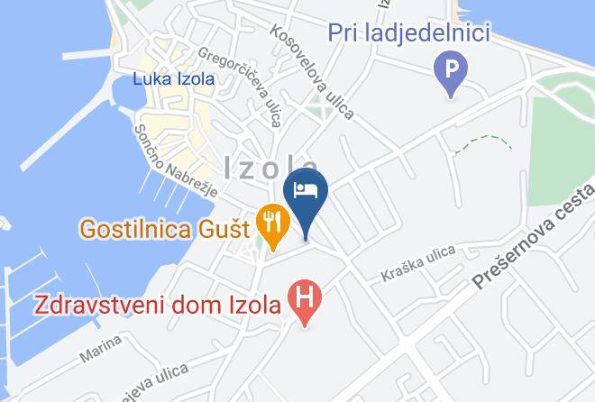 Izola - Keltika Partner Turizem In Storitve Doo Maps