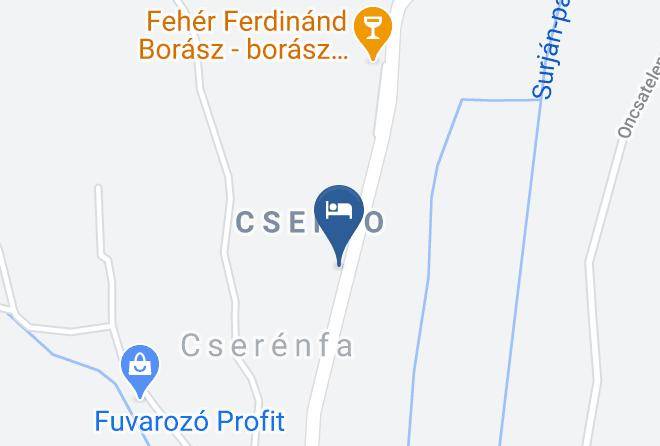 Cserenfa - Keltike Vendeghaz Maps