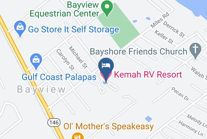 Galveston - Kemah Rv Resort Maps