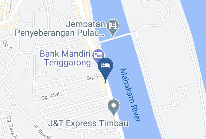 Kutai Kartanegara - Kemala Indah Hotel Maps