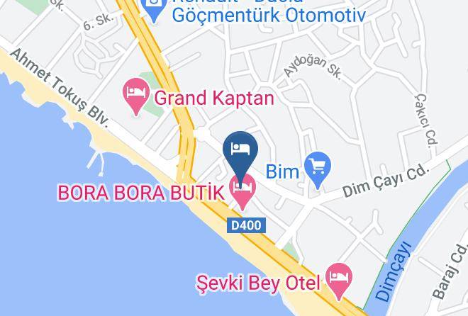 Alanya - Kemalhan Beach Hotel Maps