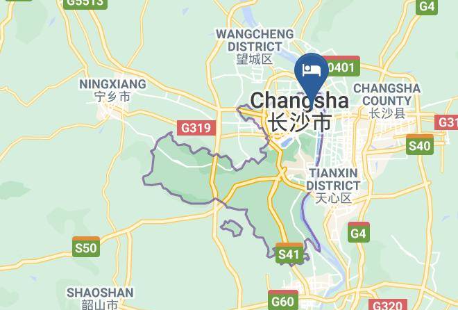 Changsha - Keman Bafang Theme Hotel Maps