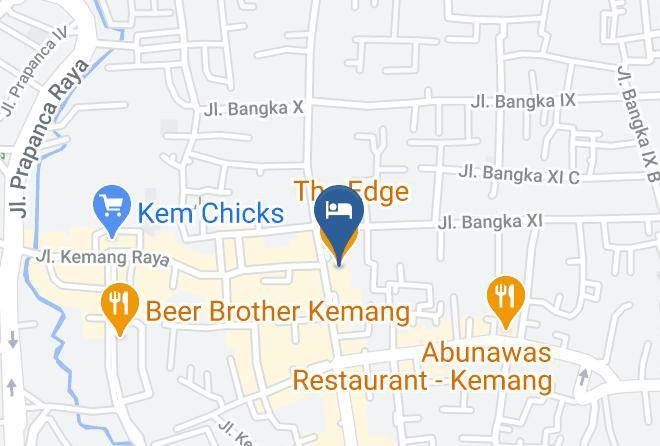 Jakarta Selatan - Kemang Icon Maps