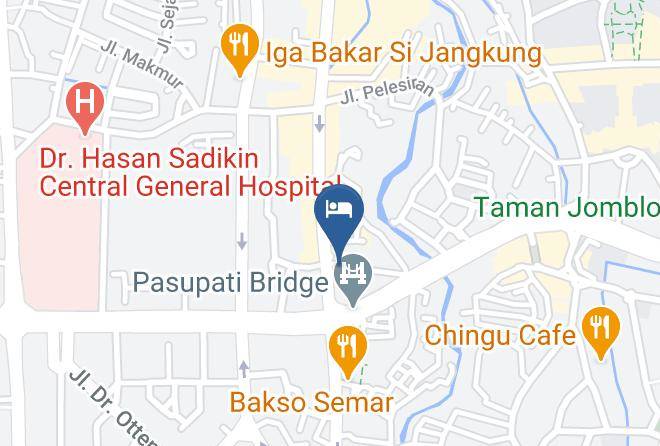 Bandung - Kembang Hotel Maps