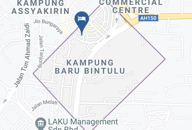 Bahagian Bintulu - Kemena Hotel Maps