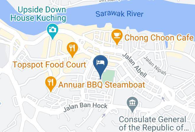 Bahagian Kuching - Kemena View Hotel Kuching Maps