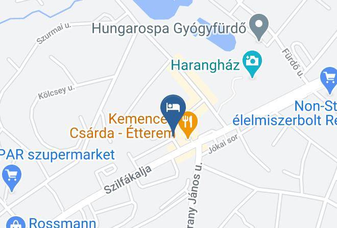 Hajduszoboszlo - Kemences Panzio Maps