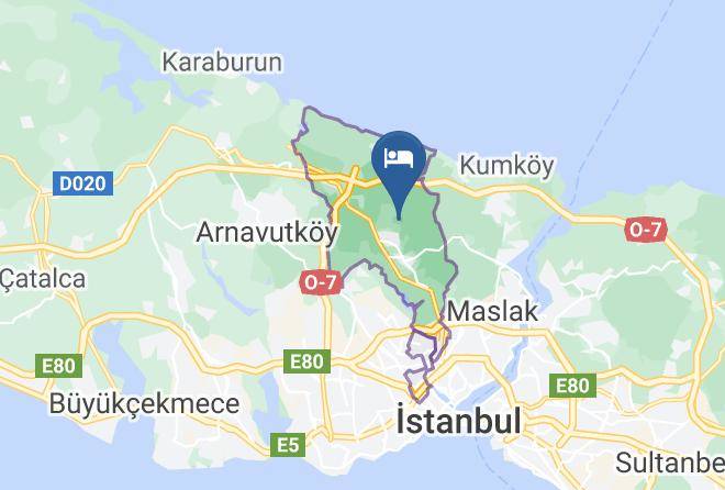 Gokturk - Kemer Country Hotel Istanbul Maps