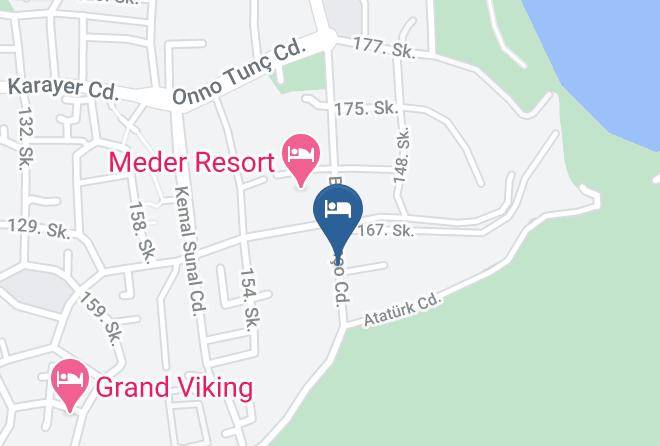 Kemer - Kemer Hotel Maps
