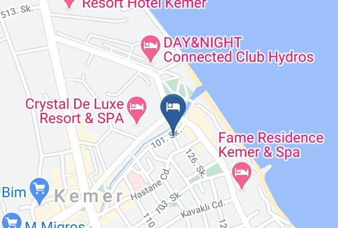Kemer - Kemer Residence Maps