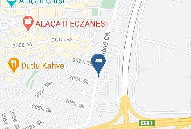 Cesme - Kemerlihan Deluxe Hotel Maps