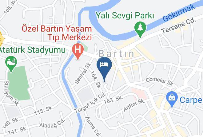 Bartin Kirtepe - Kemikpark Otel Maps