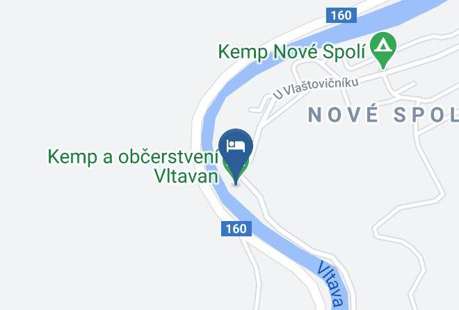 Cesky Krumlov - Kemp And Snacks Vltavan Maps
