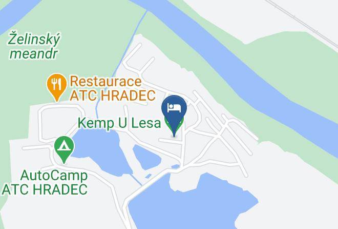 Chomutov - Kemp U Lesa Maps
