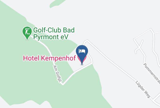 Lippe - Hotel Kempenhof Maps