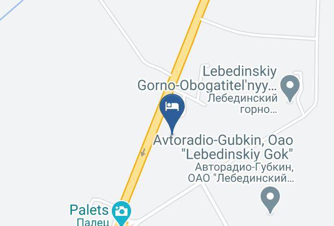 Gubkin - Kemping Rudnyy Kray Maps