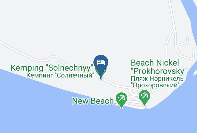 Kemping Solnechnyy Map