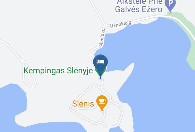 Trakai District Municipality - Kempingas Slenyje Maps