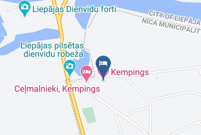 Nica - Kempings Maps