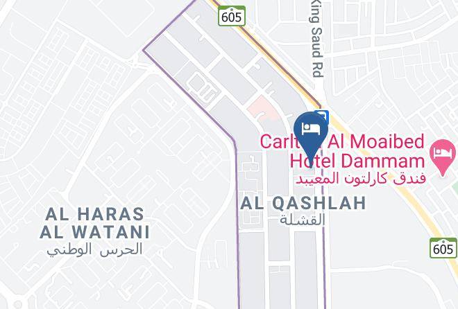 Dammam - Kempinski Al Othman Hotel Al Khobar Maps