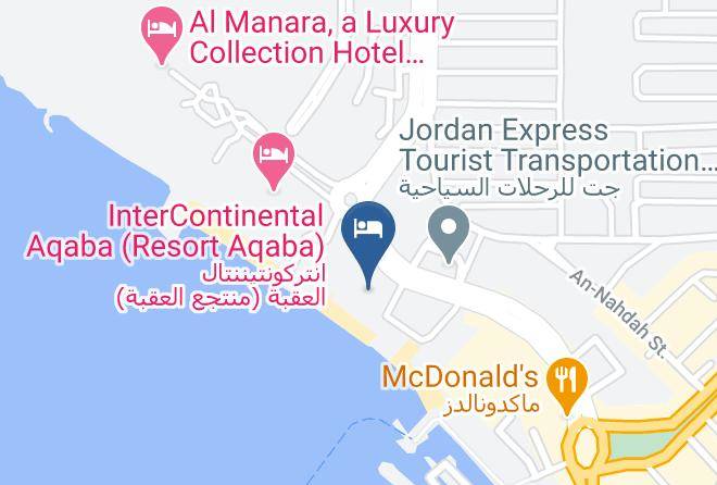 Al Aqaba Qasabah - Kempinski Hotel Aqaba Red Sea Maps