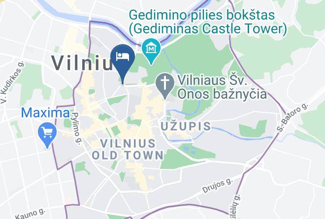 Vilnius - Grand Hotel Kempinski Vilnius Maps