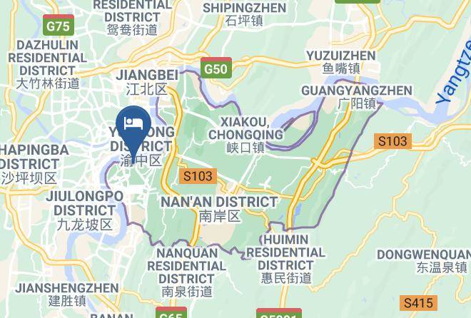Nan An District - Kempinski Hotel Chongqing Maps