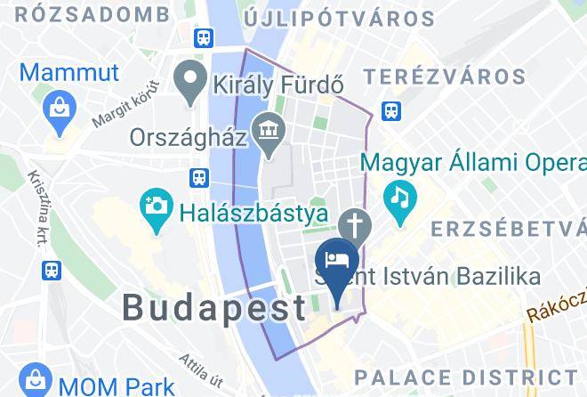 Budapest 5 Kerulet - Kempinski Hotel Corvinus Budapest Maps