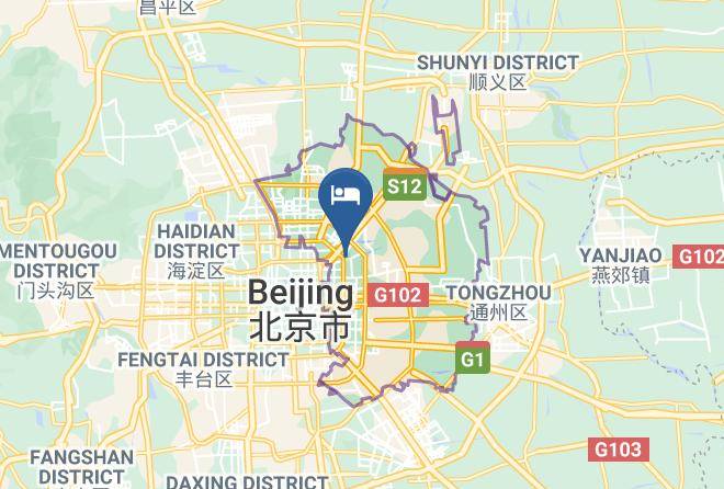 Chaoyang District - Kempinski Hotel Beijing Lufthansa Center Maps