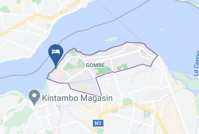 Kinshasa Urban - Hotel Fleuve Congo Maps