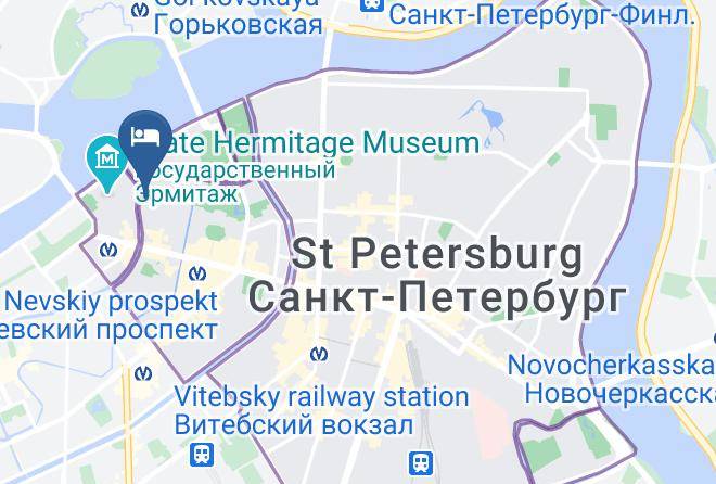 Saint Petersburg - Kempinski Hotel Moika 22 St Petersburg Maps