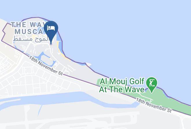 Kempinski hotel muscat map