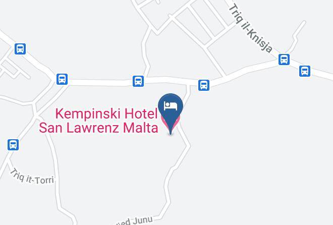 San Lawrenz - Kempinski Hotel San Lawrenz Malta Maps