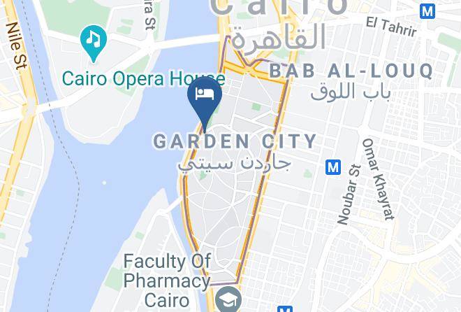 Cairo - Kempinski Nile Hotel Garden City Cairo Maps