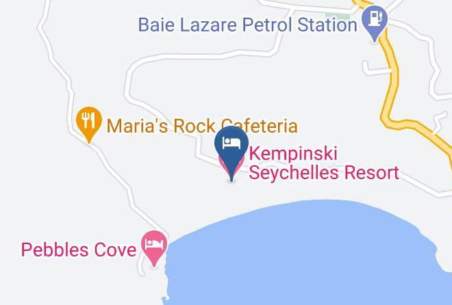 Baie Lazare - Kempinski Seychelles Resort Maps