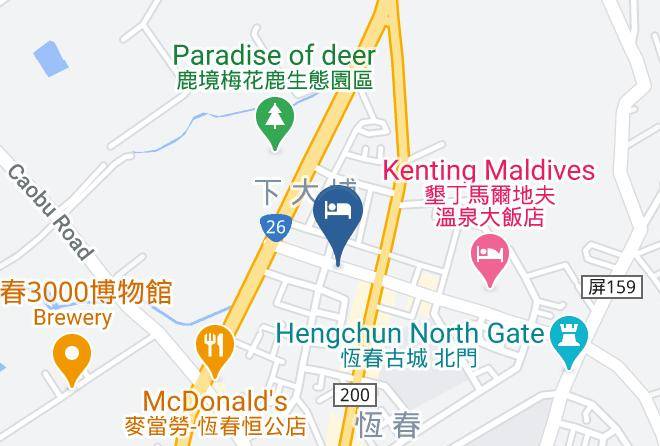 Pingtungnty - Ken Ding Maka Dragon Inn Maps