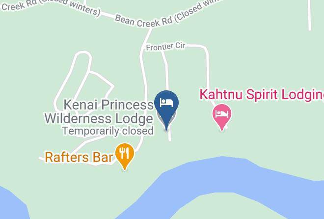 Kenai Peninsula Borough - Kenai Princess Wilderness Lodge Maps