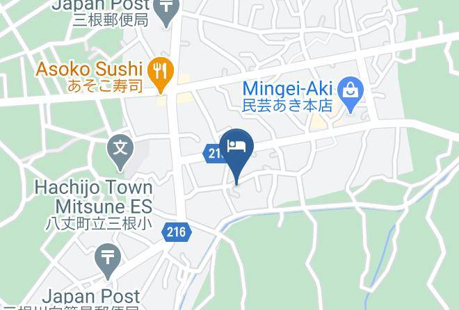 Hachijo Town - Kencha Rumah Maps