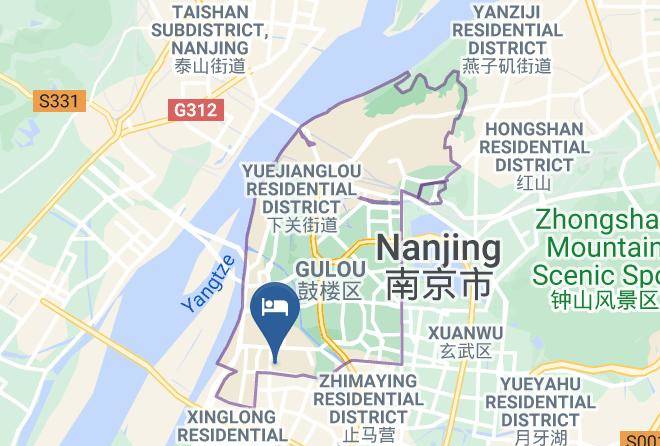 Nanjing - Kending Chain Hotel Nanjing Hexi Wanda Maps