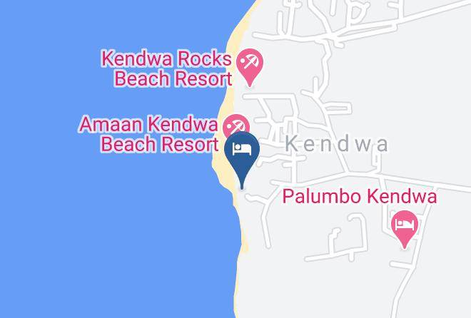 Zansibar North Central - Kendwa Beach Bungalows Maps