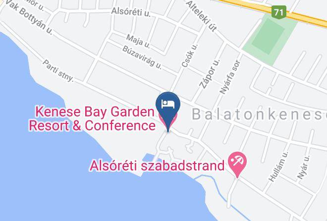 Balatonkenese - Kenese Bay Garden Resort & Conference Maps