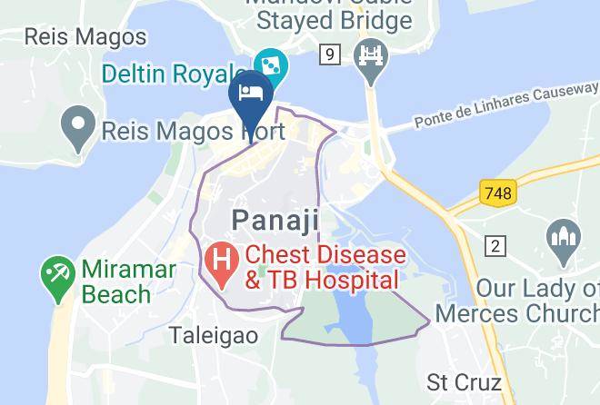 Panaji - Keni's Hotel Maps