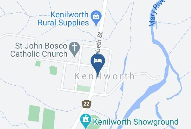 Sunshine Coast - Kenilworth Boutique Accommodation Maps