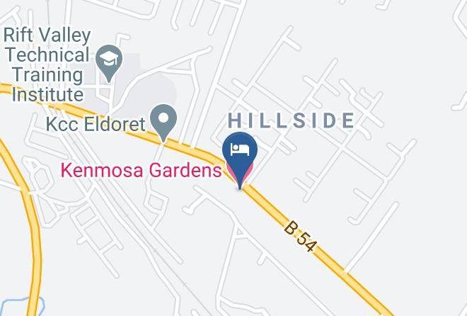 Uasin Gishu - Kenmosa Gardens Maps